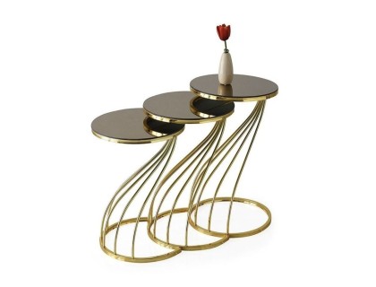 Kobra gold metal zigon sehpa