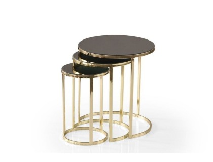 Dünya gold metal zigon sehpa
