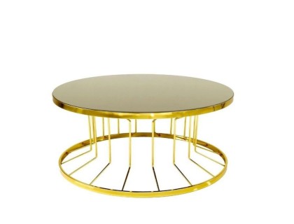 Darbuka metal orta sehpa gold