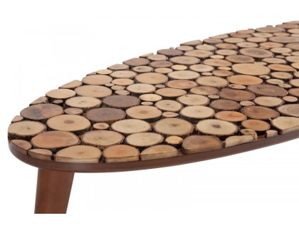 Wood ahşap orta sehpa